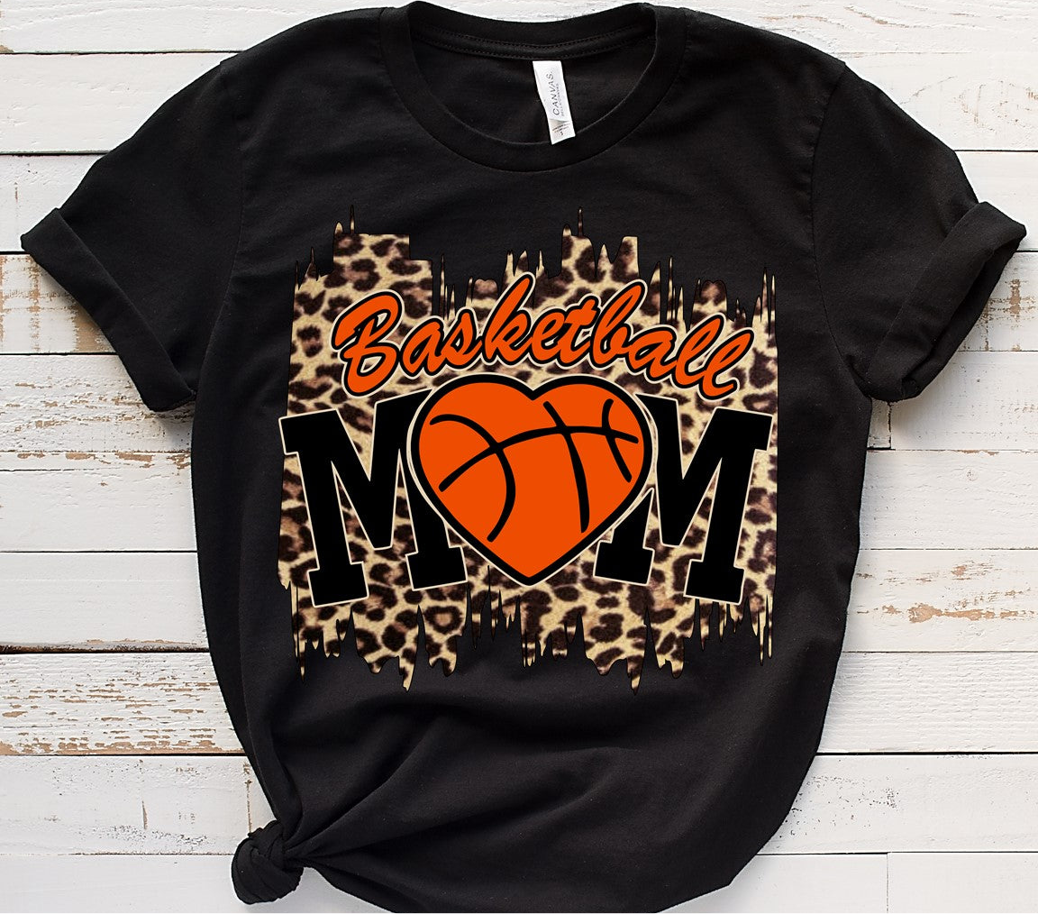 Basketball Mom Short Sleeve shirt