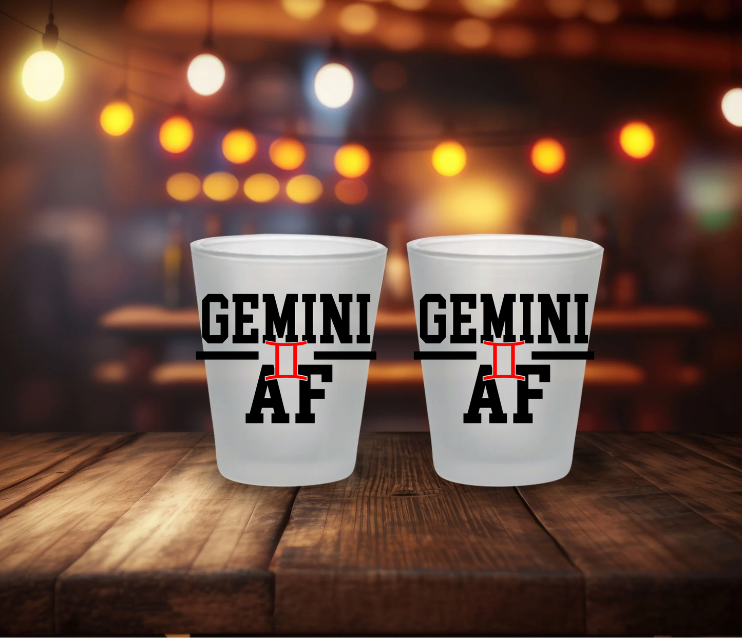 Shot glass - Gemini AF