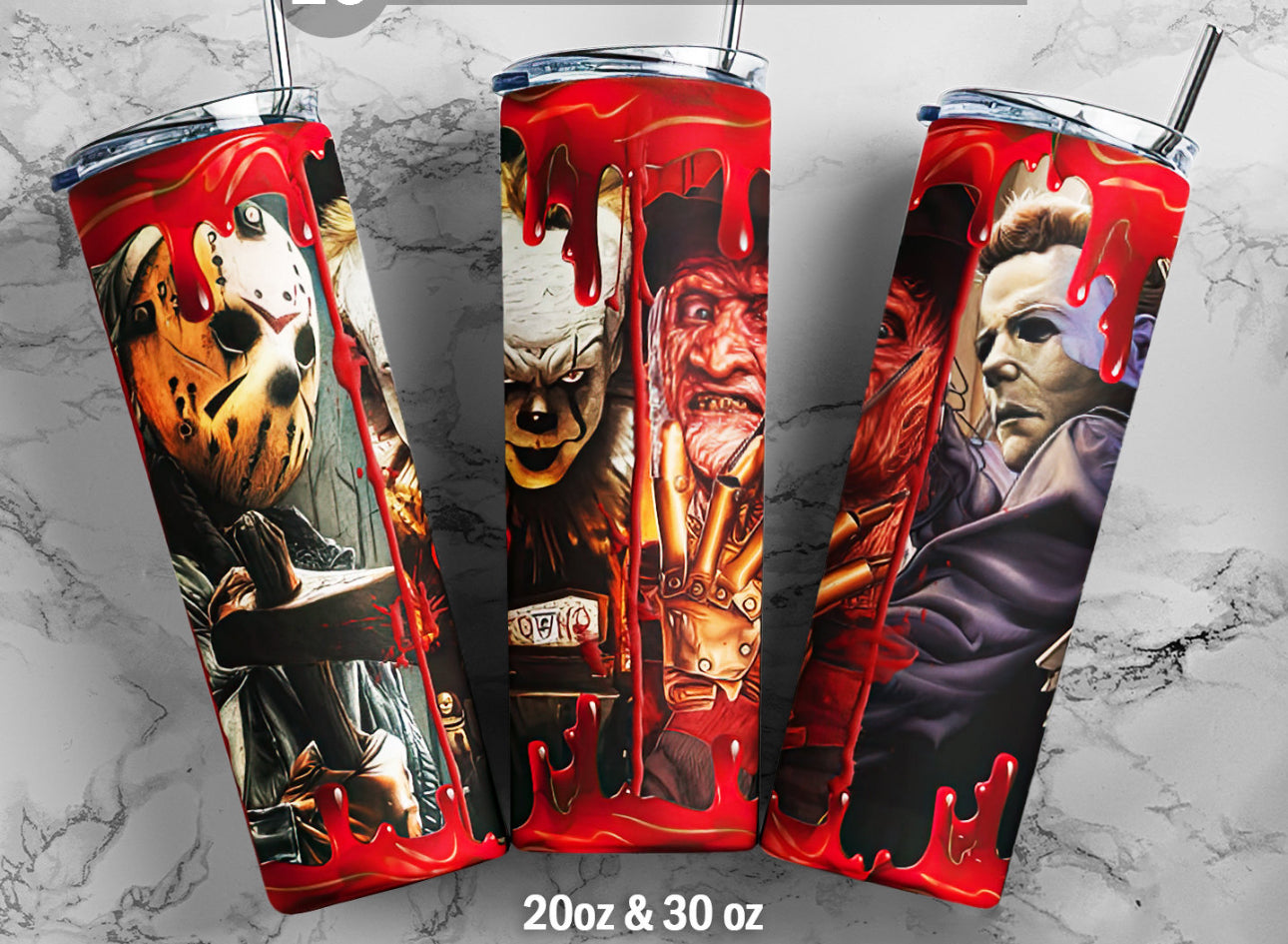 Horror Film Tumbler