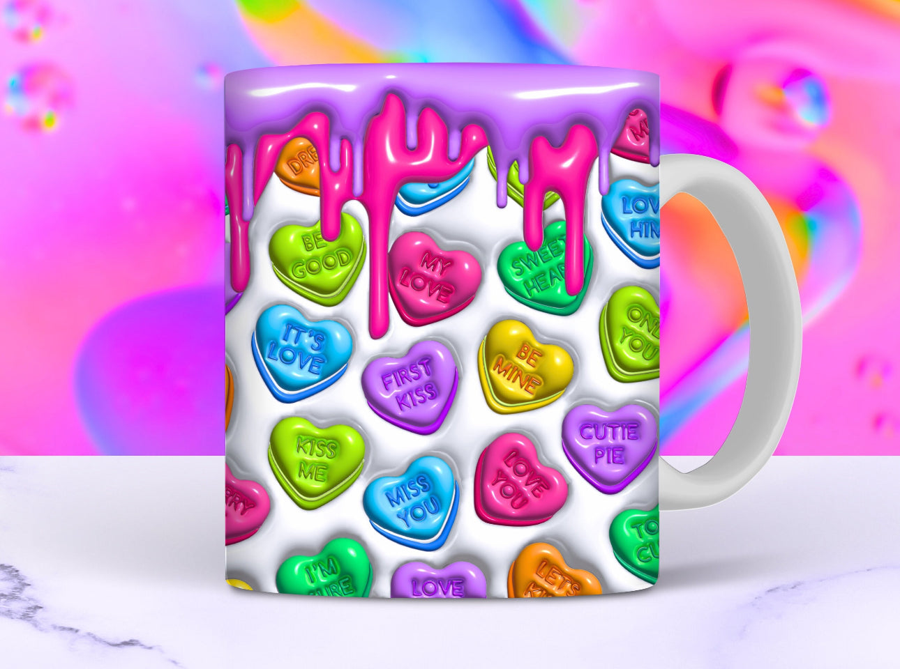 Mug 15oz - Valentine Hearts