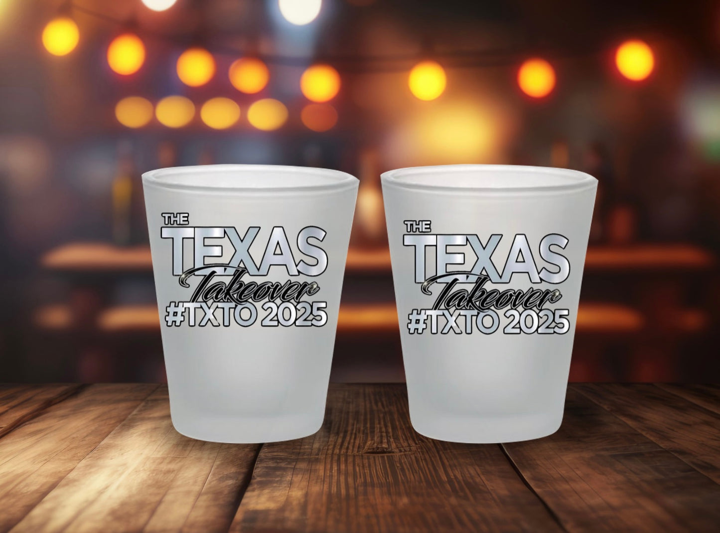 Frosted shot glass (1)