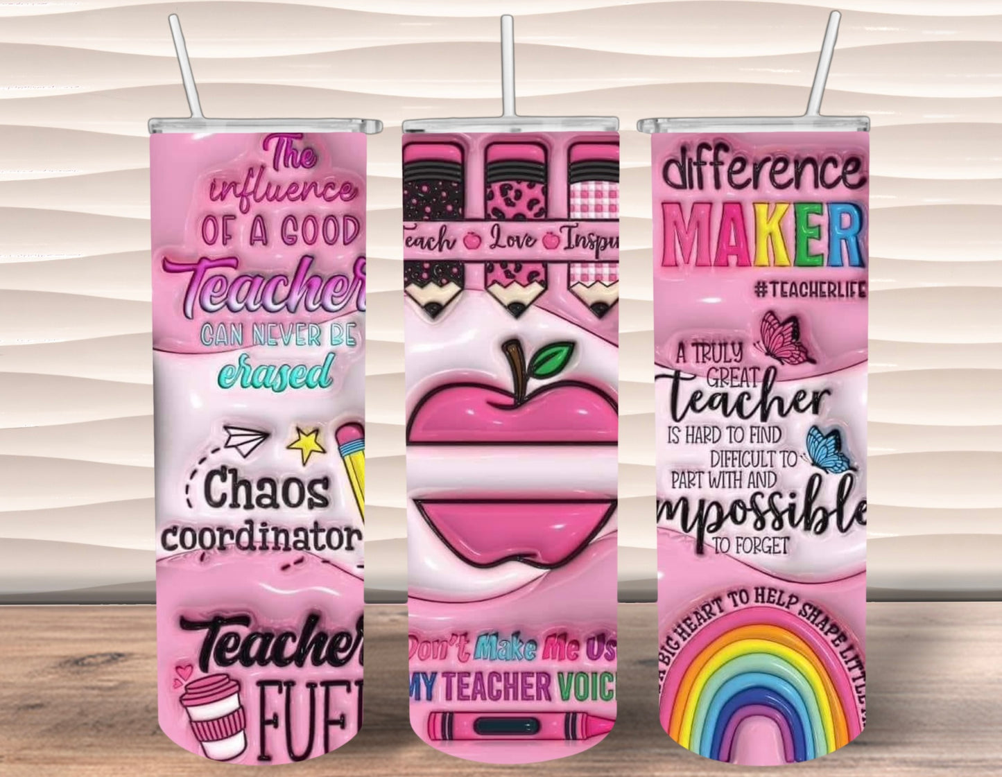 Teacher fuel 20oz Tumbler