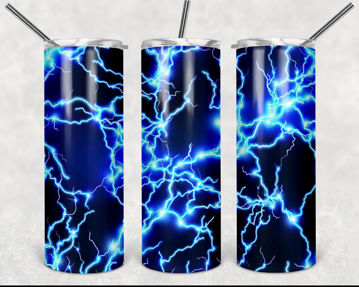 Electric Blue Tumbler