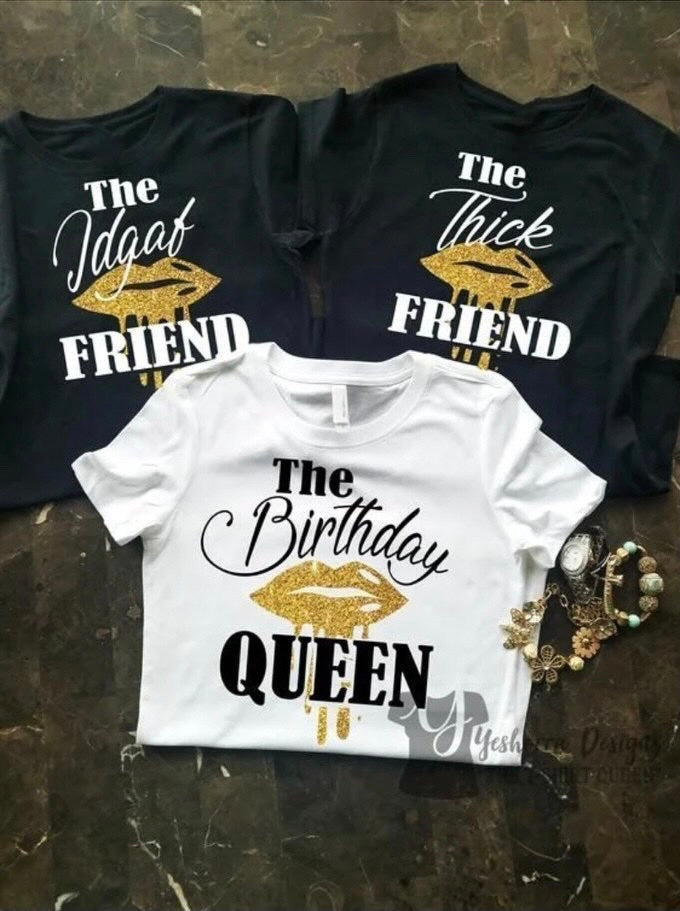 Birthday Crew Shirts