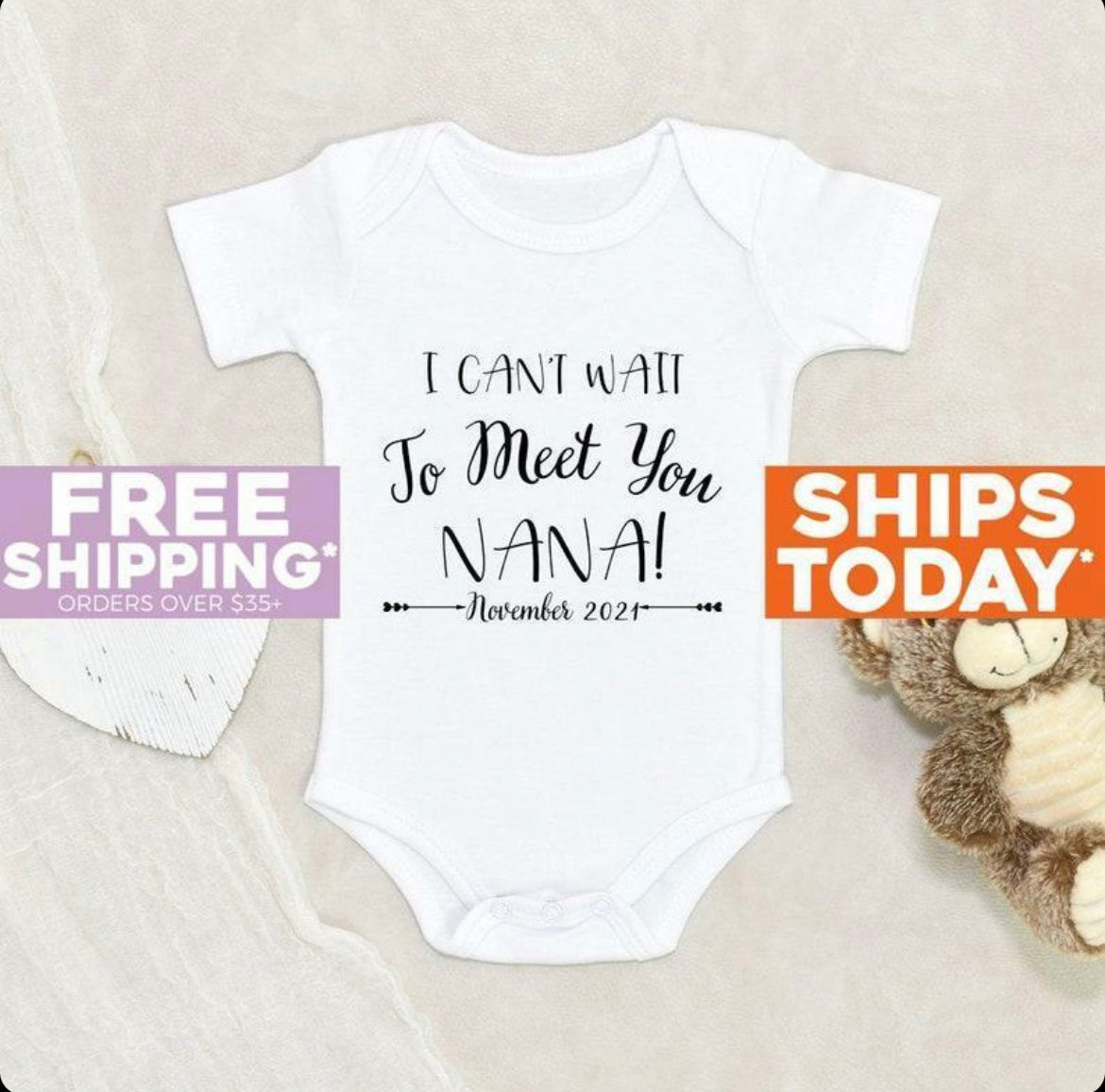 Pregnancy Announcement onesies