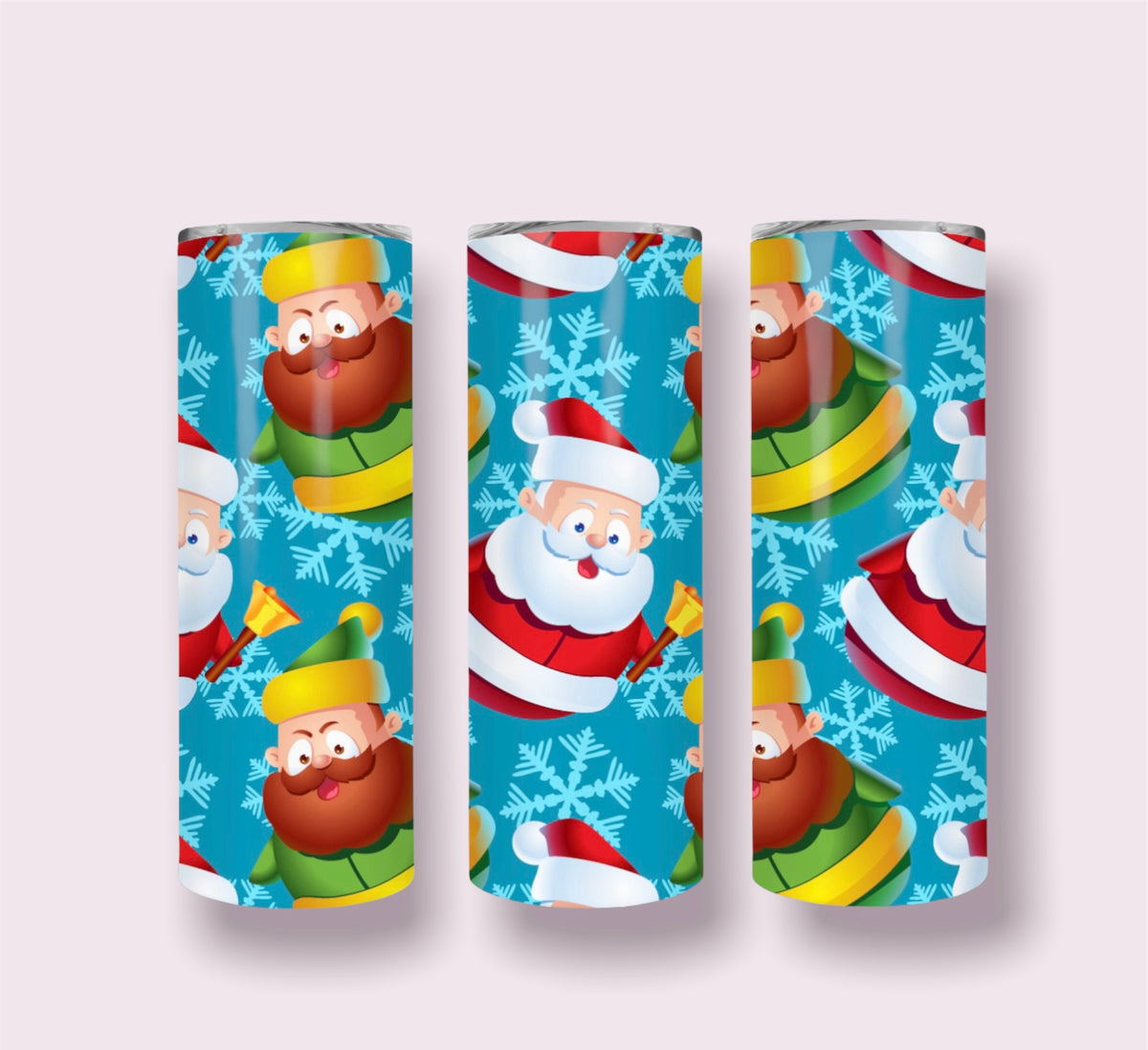 Santa themed 20oz Tumbler
