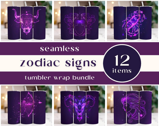Zodiac Signs 20oz Tumbler