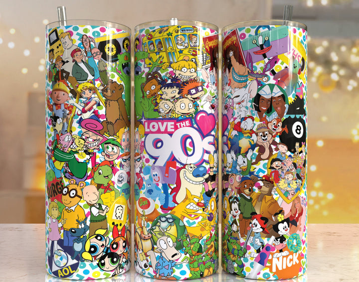 90s Nostalgia 20oz Tumbler