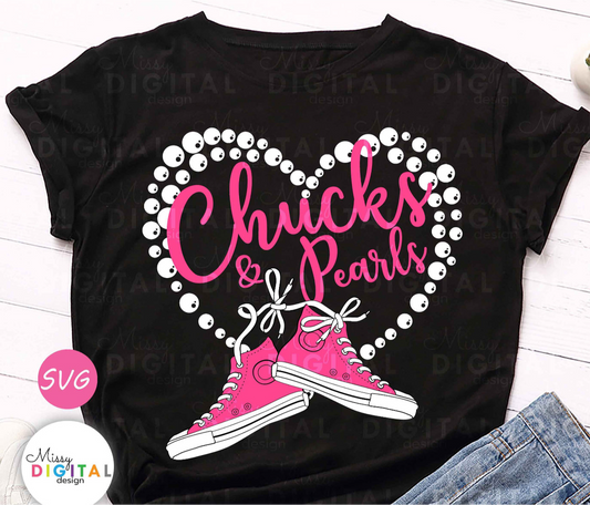 Chuck’s & Pearls Shirt