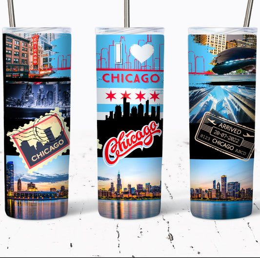 Chicago skyline Tumbler