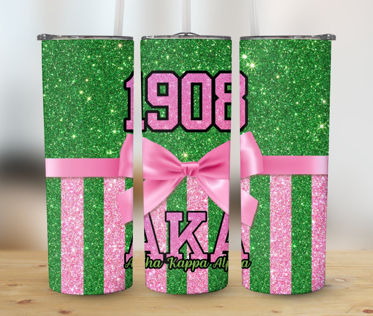 Pink & Green 20oz Tumbler
