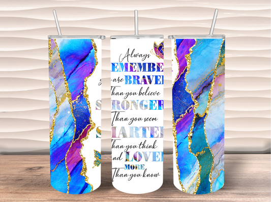 Positive Affirmation 20oz Tumbler