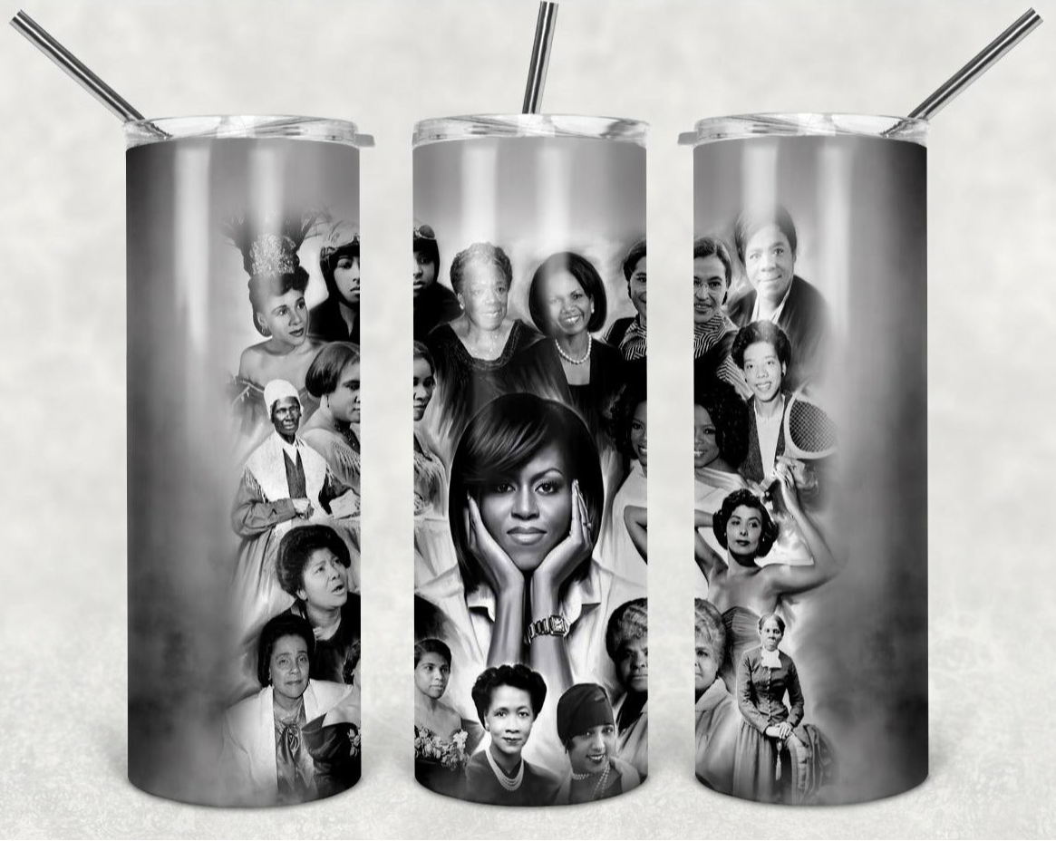 First Lady, Black History Tumbler