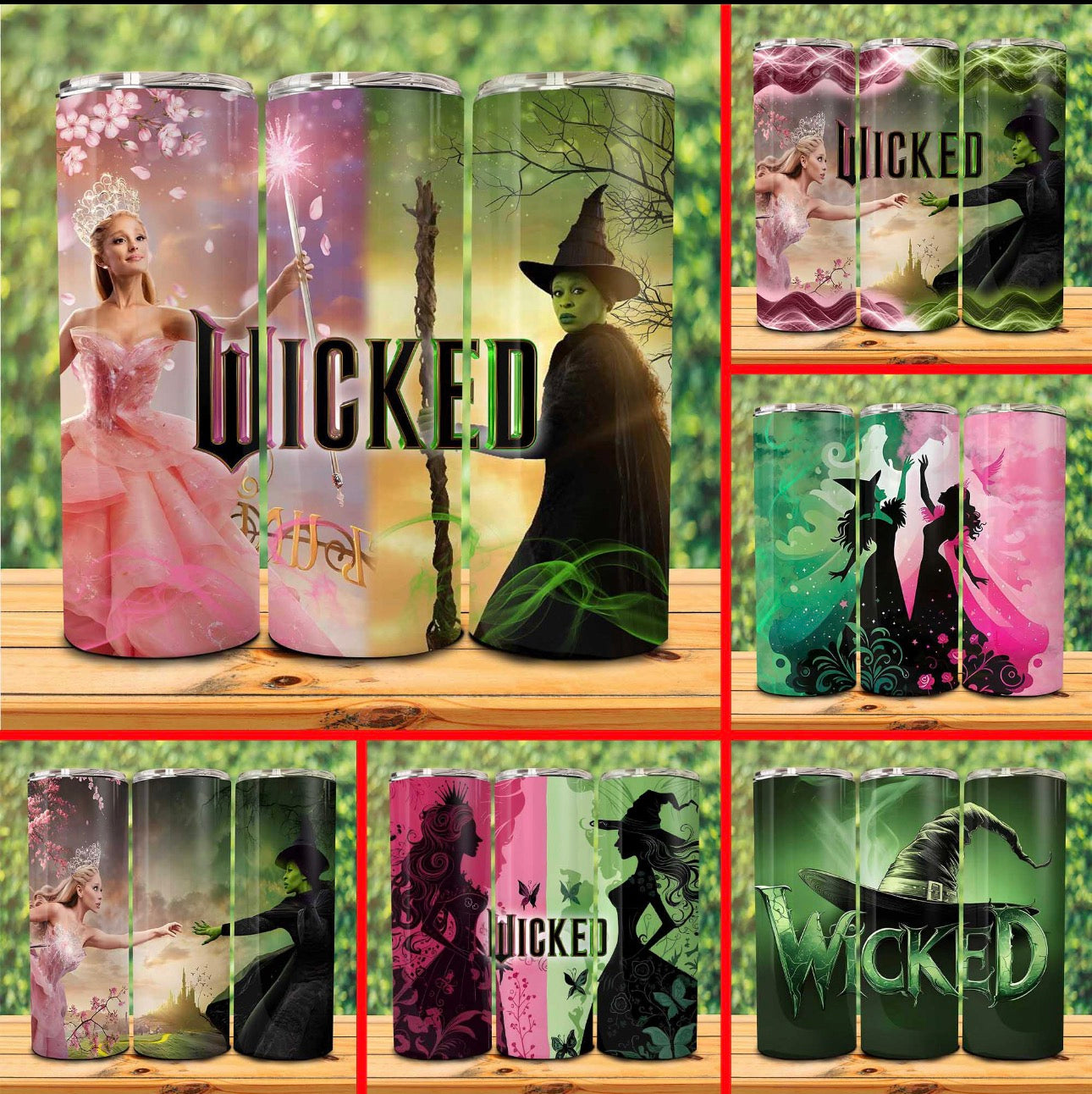 Green & Pink Musical 20oz