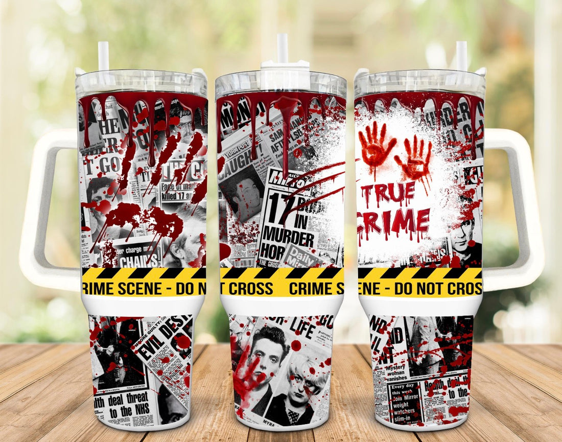 Crime scene 40oz Tumbler