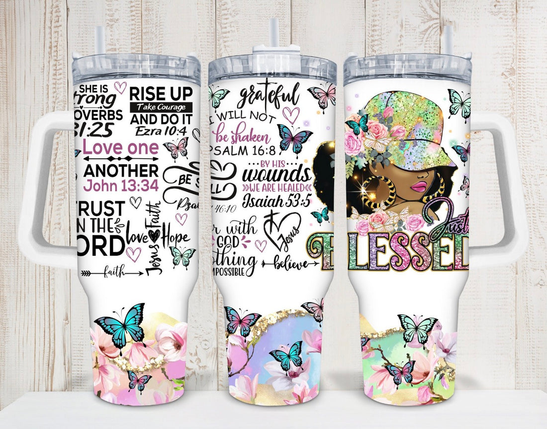 Blessed Affirmations 40oz Tumbler