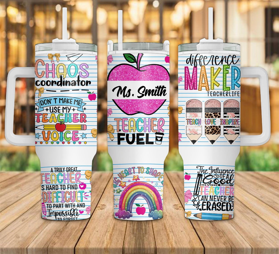 Teacher Fuel 40oz Tumbler