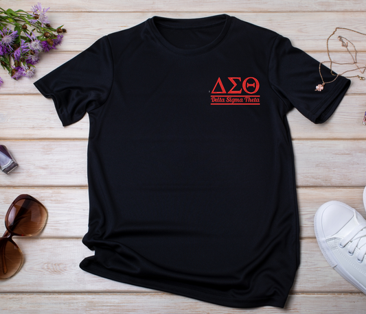 Delta Embroidered T-shirt