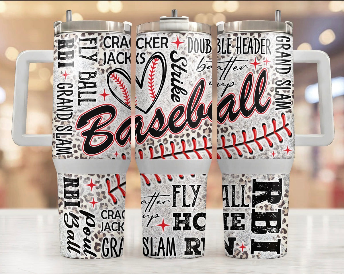 Baseball Mama 40oz Tumbler