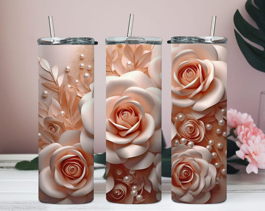 Flower 20oz Tumbler