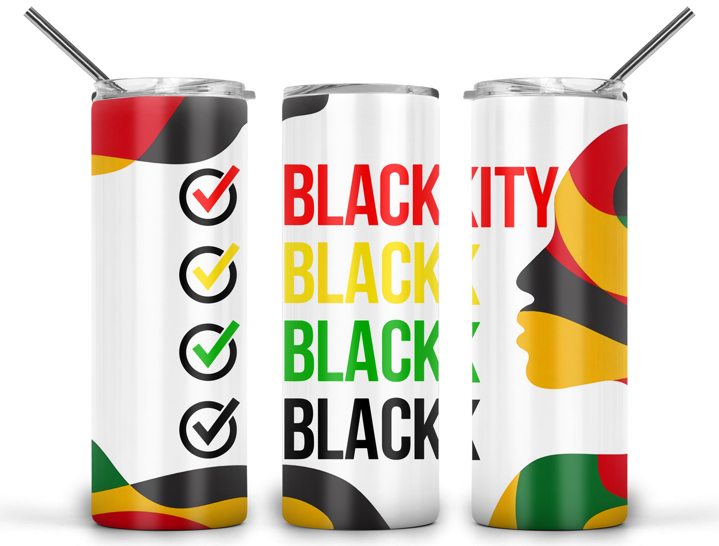 Blackity Black History 20oz Tumbler