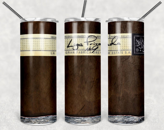 Cigar themed Tumbler