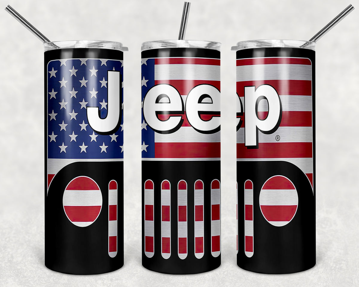 Jeep themed Tumbler