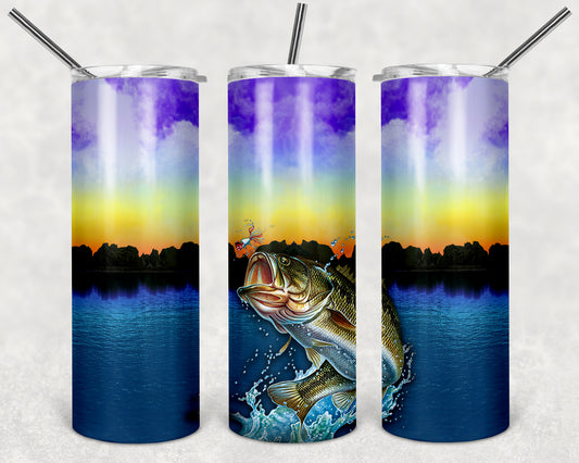 Gone Fishin' 20oz Tumbler