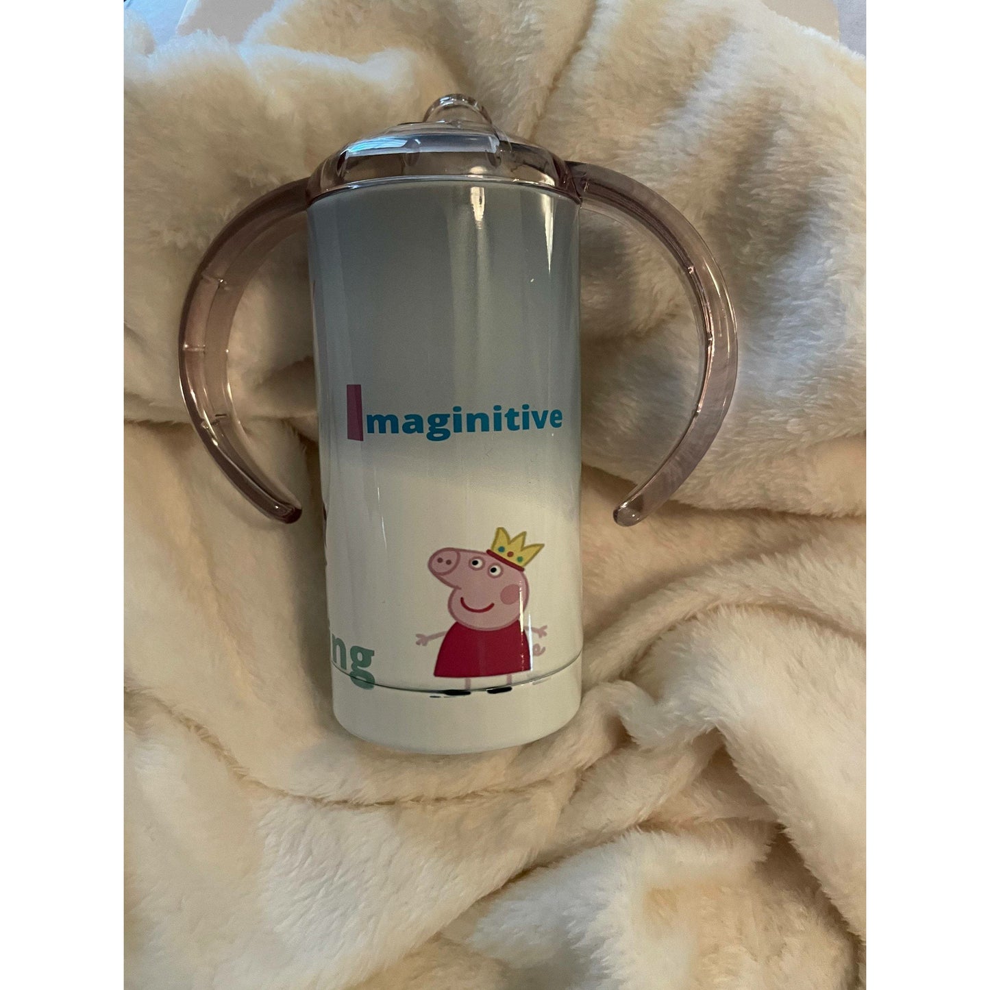 12oz Unicorn Sippy Cup