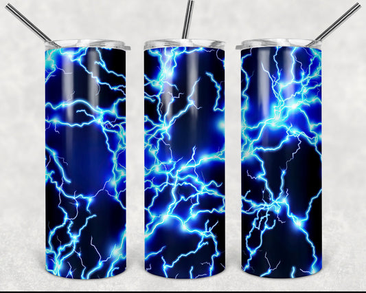 Electric Blue Tumbler
