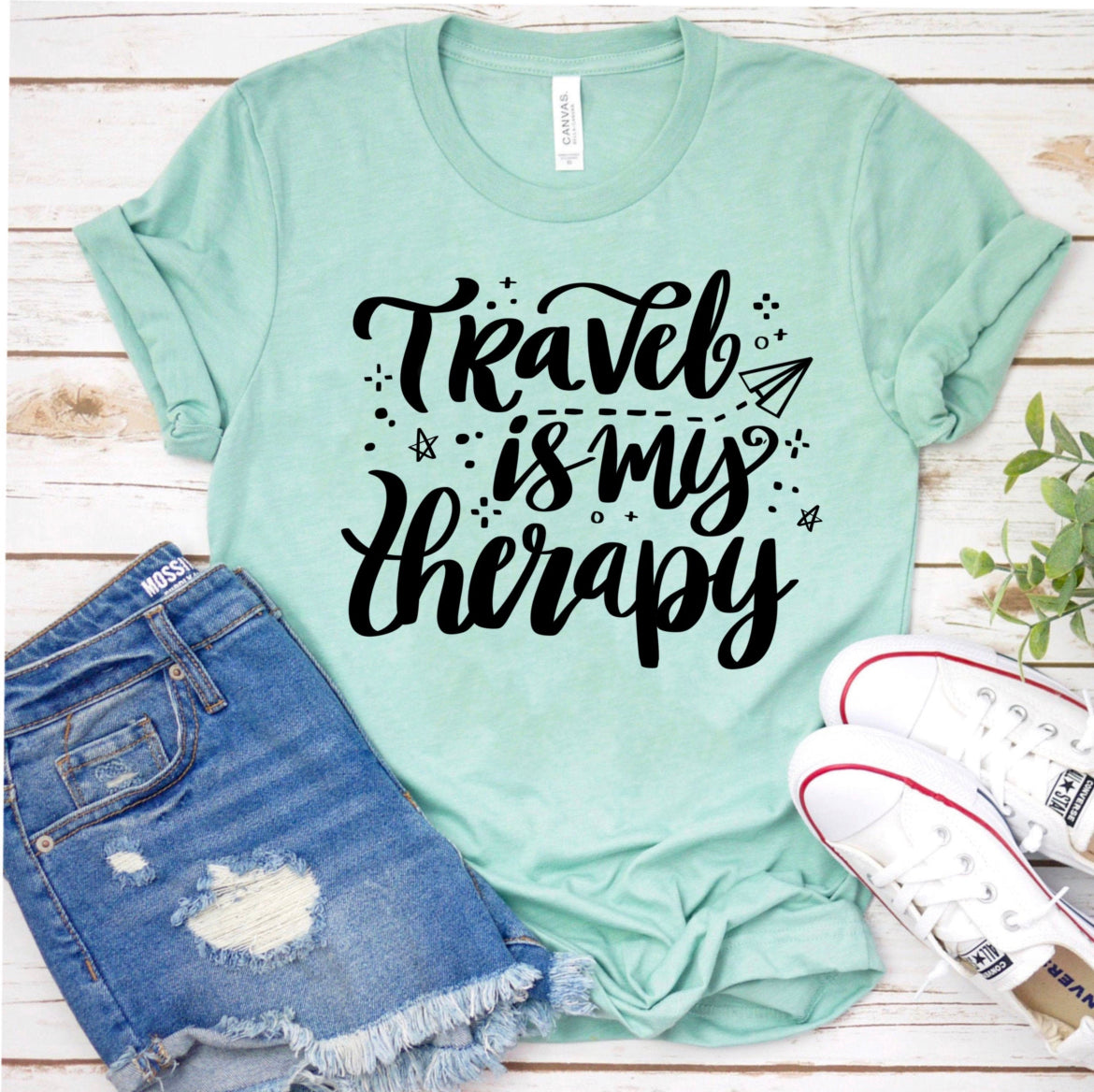 Travel is my Therapy shirt