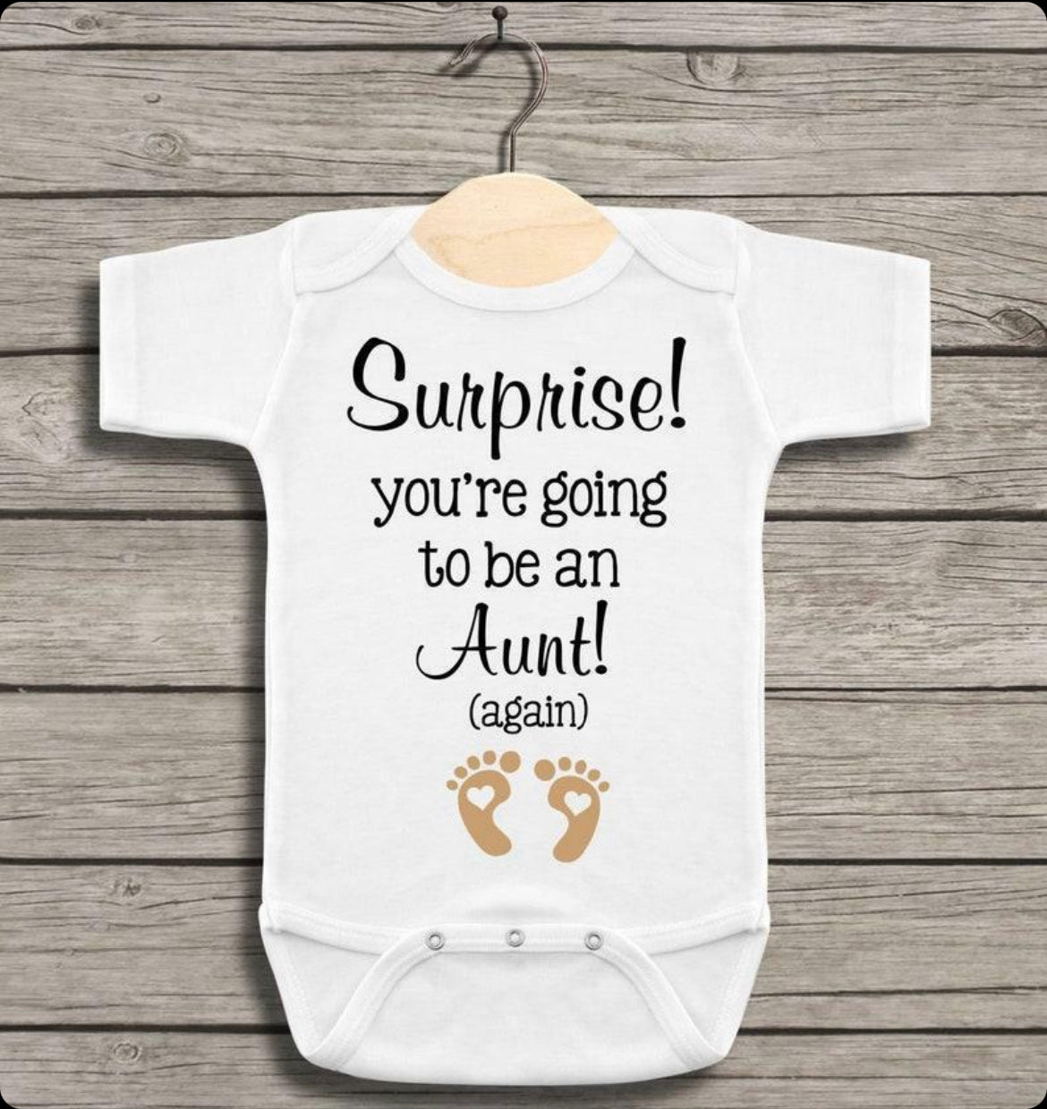 Pregnancy Announcement onesies