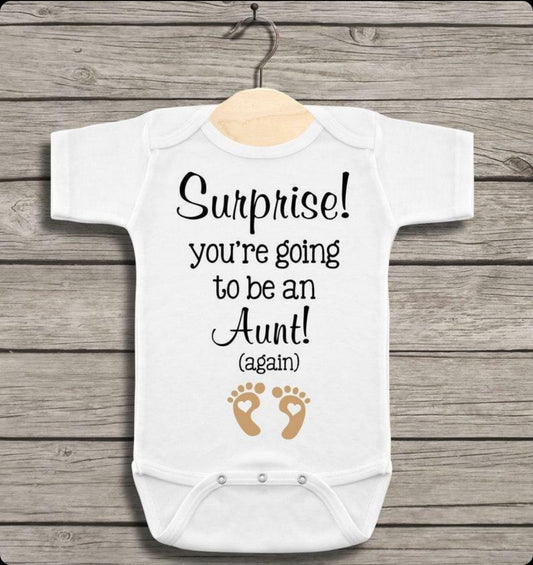 Pregnancy Announcement onesies