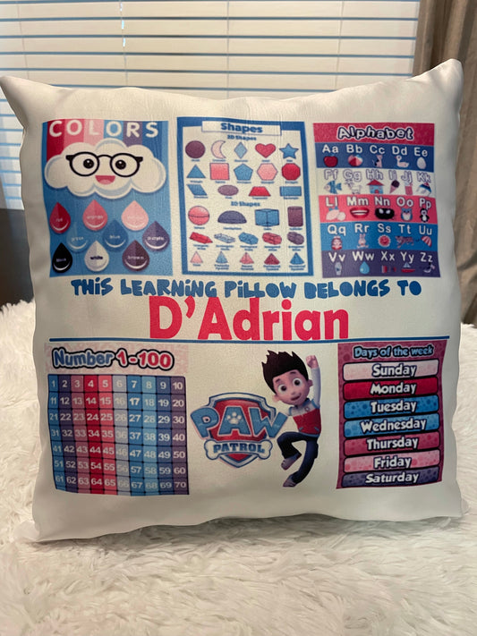 Children’s Learning Pillow