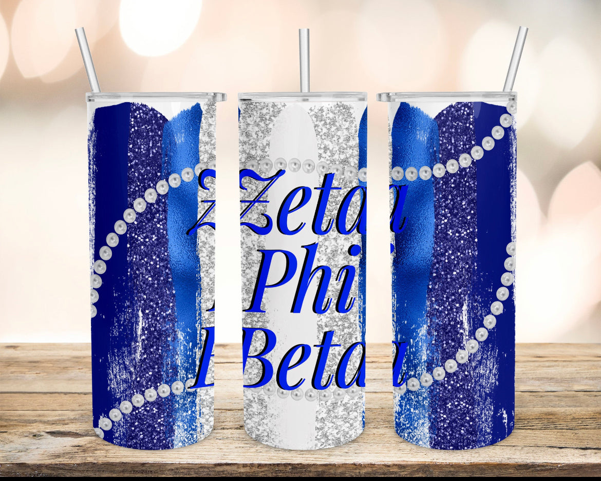 Zeta Phi Beta 20oz Tumbler