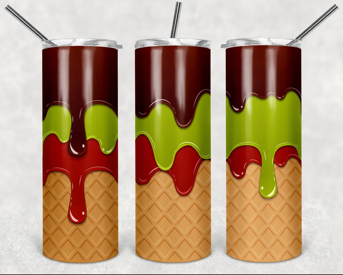 Dripping ice cream Tumbler